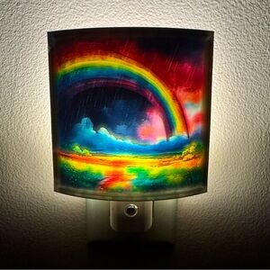 Vibrant Rainbow Night Light